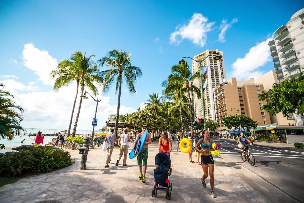 호놀룰루 Diamond Head View At Waikiki Sunset With Parking 아파트 미국
