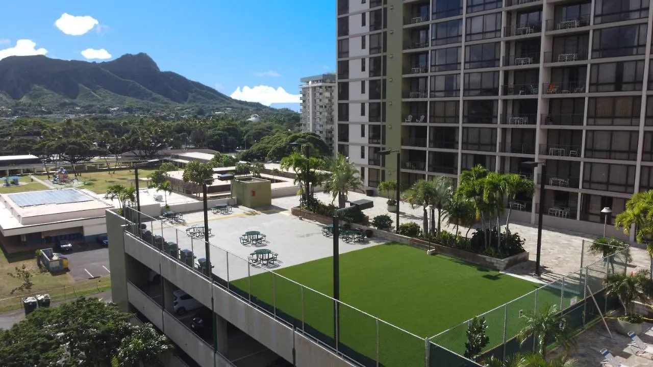 호놀룰루 Diamond Head View At Waikiki Sunset With Parking 아파트