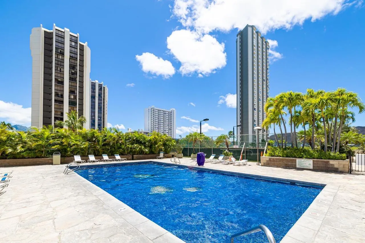 호놀룰루 Diamond Head View At Waikiki Sunset With Parking 아파트