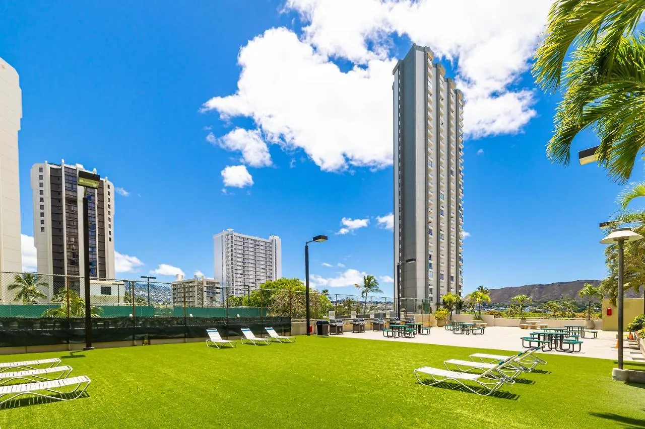 호놀룰루 Diamond Head View At Waikiki Sunset With Parking 아파트 0*,