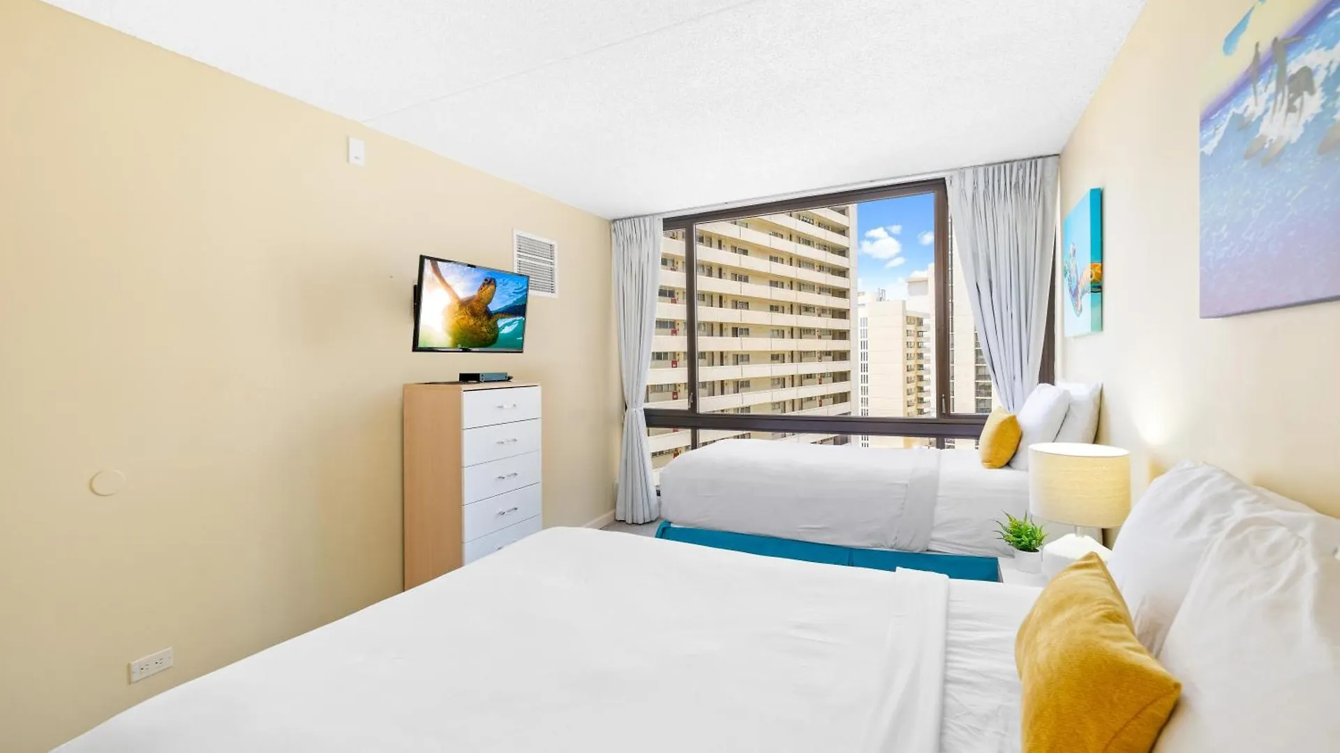 호놀룰루 Diamond Head View At Waikiki Sunset With Parking 아파트 미국