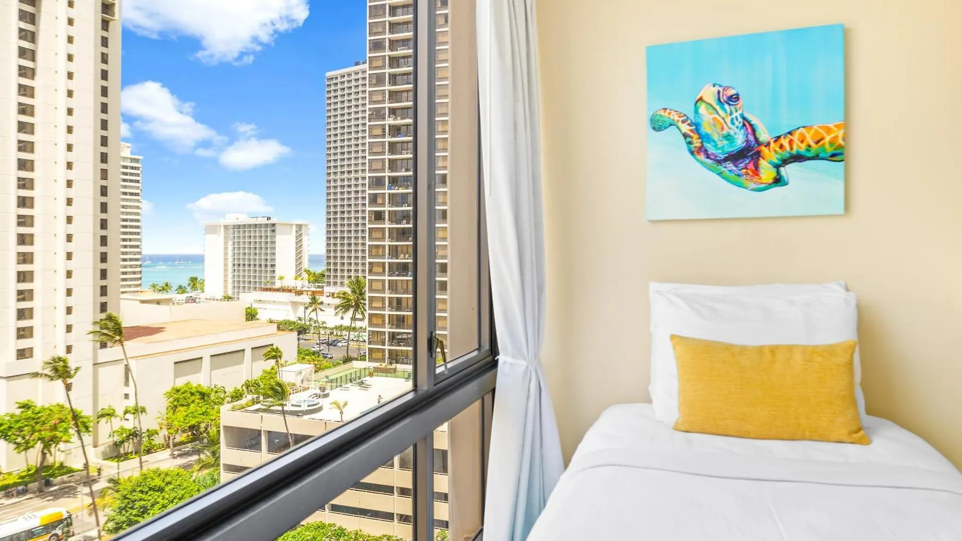 호놀룰루 Diamond Head View At Waikiki Sunset With Parking 아파트